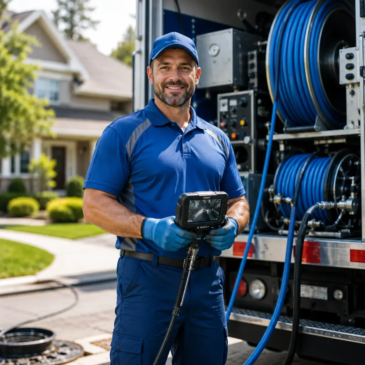 Local outdoor drain cleaning specialists in Athens, PA